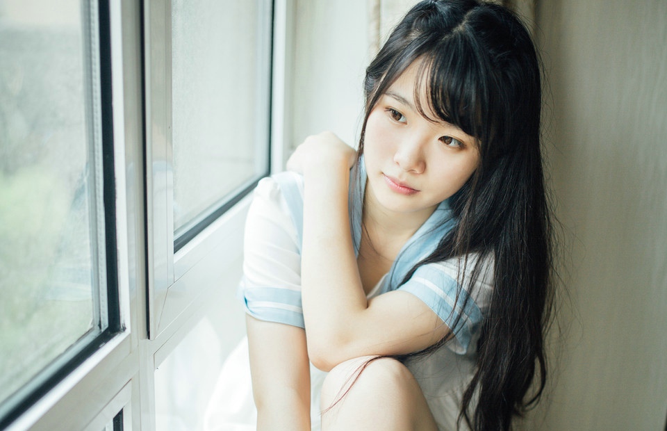 可爱少女居家私房照写真图片下载	,清纯美女,