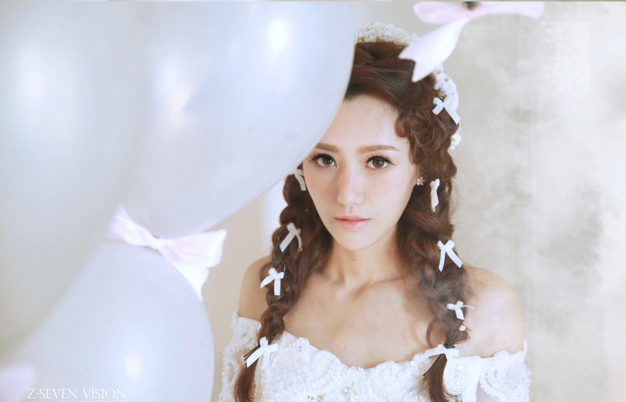 优美的花仙子让你犹进梦境唯美清新写真照,清纯美女,