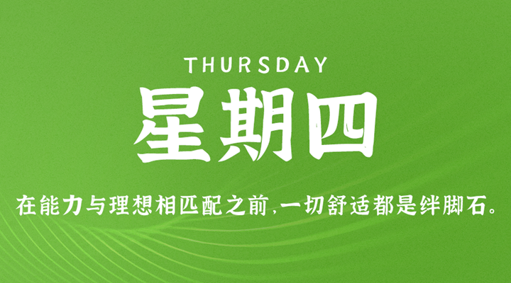 4月7日新闻早讯	，每天60秒读懂世界