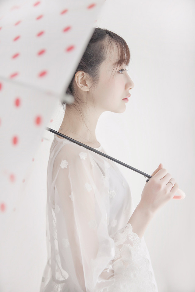 粉嫩少女俏皮可爱唯美小清新唯美写真	,清纯美女,